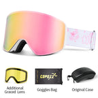 Ski Goggles – Magnetic Lens Change, Anti-Fog, UV400 Protection