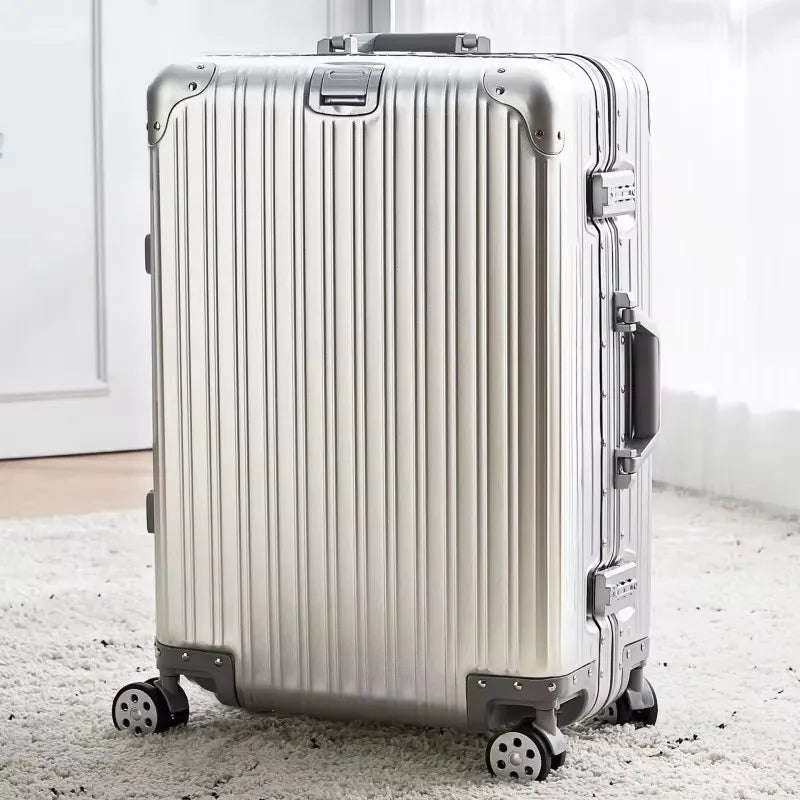 Premium Aluminum-Magnesium Alloy Luggage