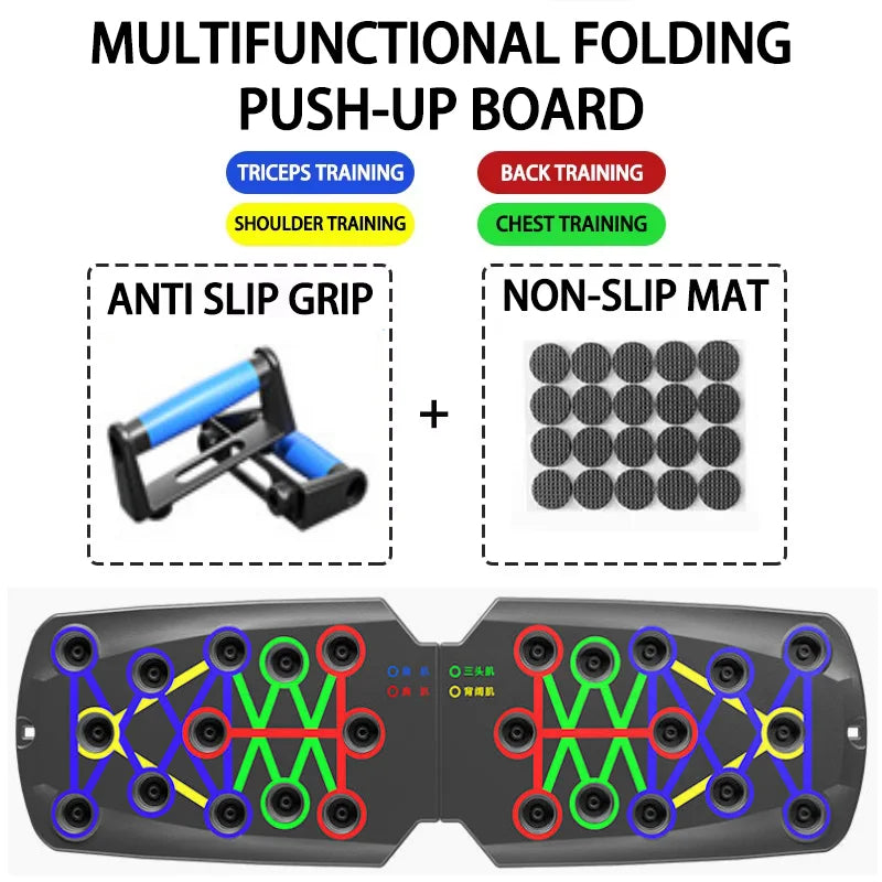 Portable Multi-Function Push-Up Board