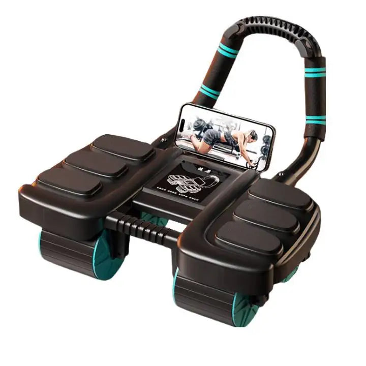 6-Wheel Ab Roller with Automatic Rebound