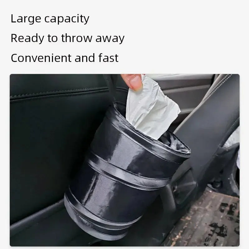 Portable Foldable Car Trash Can