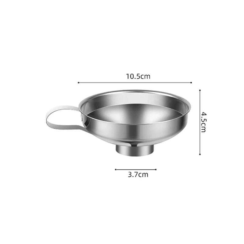 Stainless Steel Wide Mouth Canning Funnel