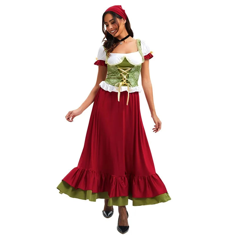 Oktoberfest Bavarian Beer Maiden Costume