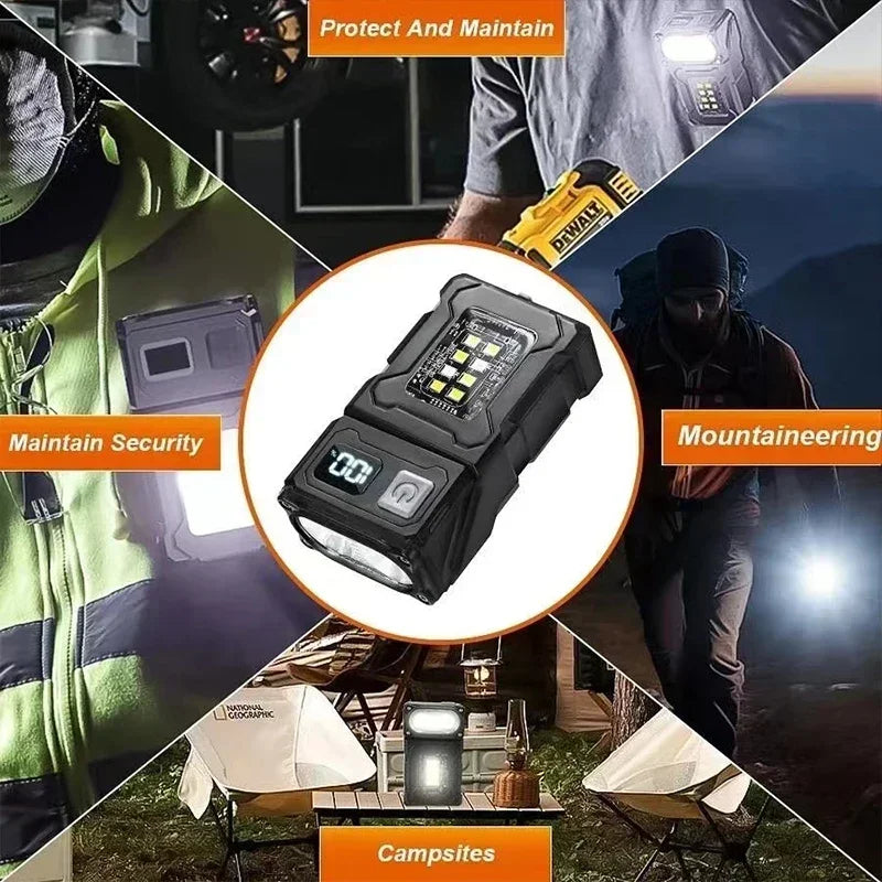 Mini USB Rechargeable LED Flashlight