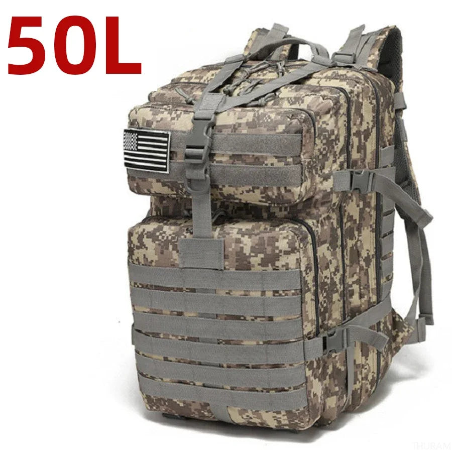 25L / 50L Waterproof Tactical Backpack