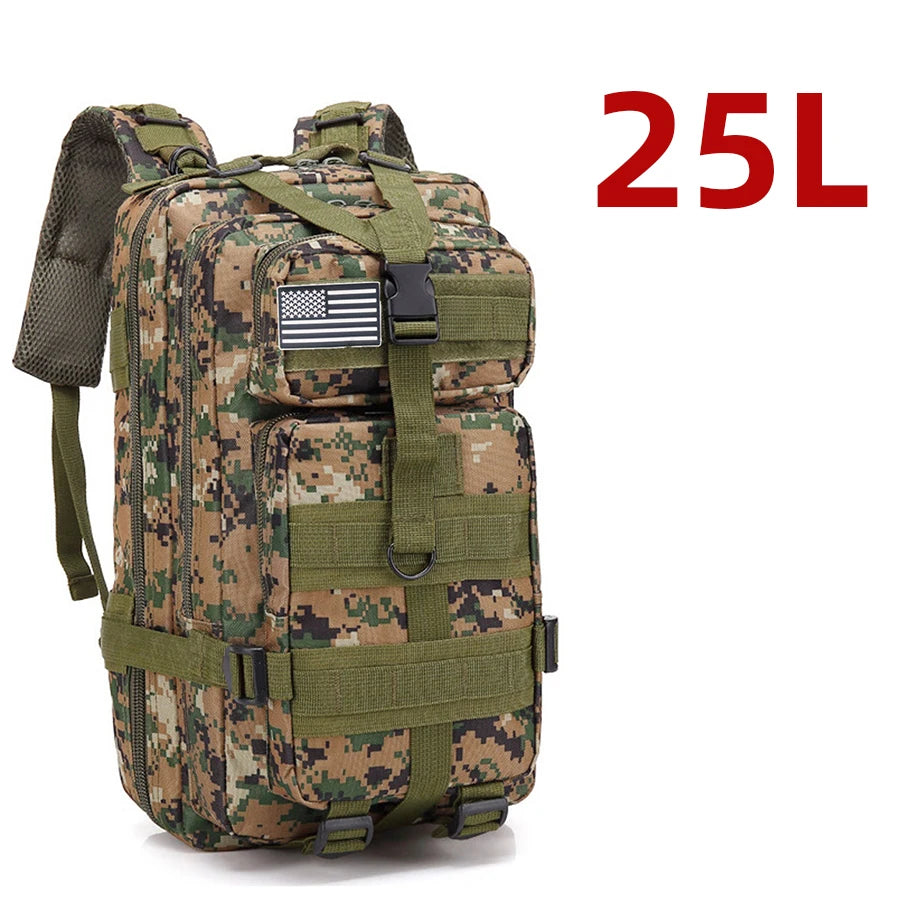 25L / 50L Waterproof Tactical Backpack