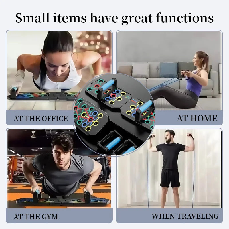 Portable Multi-Function Push-Up Board