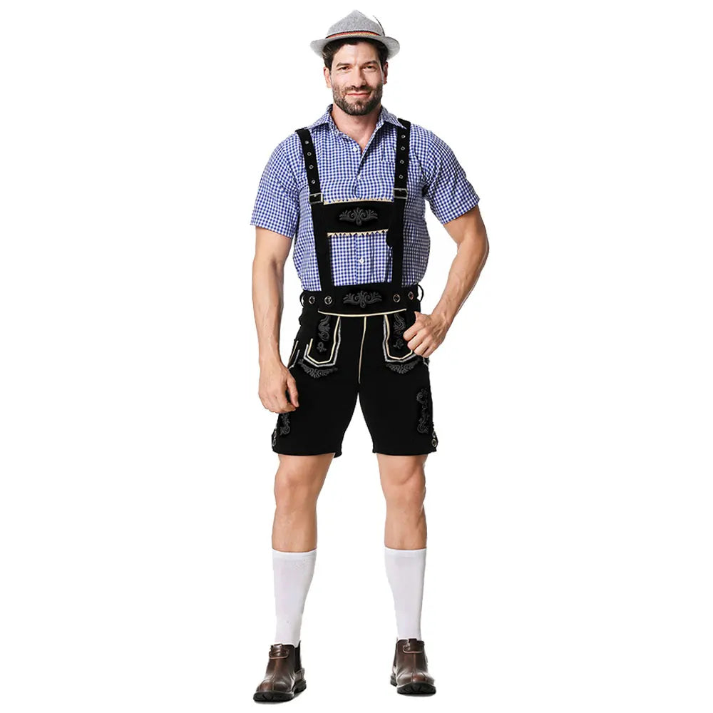 Male Oktoberfest Lederhosen Costume