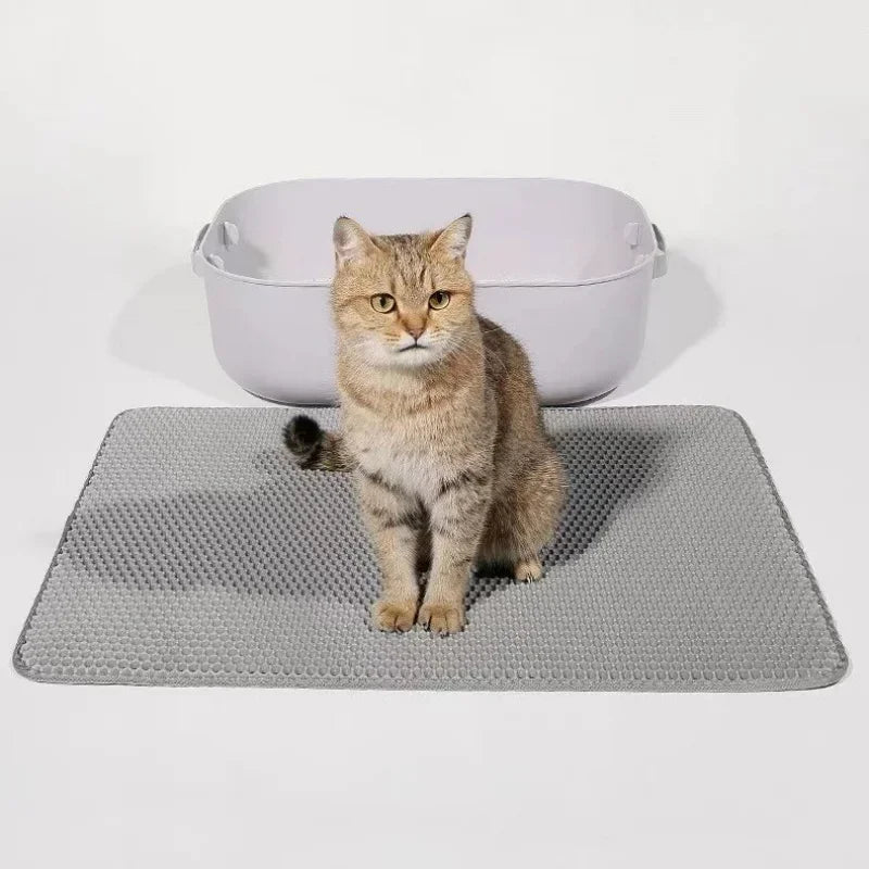 Waterproof Double-Layer Cat Litter Mat