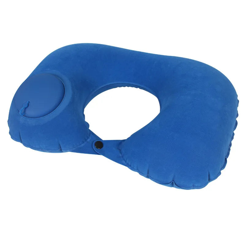 U-Shaped Inflatable Travel Pillow