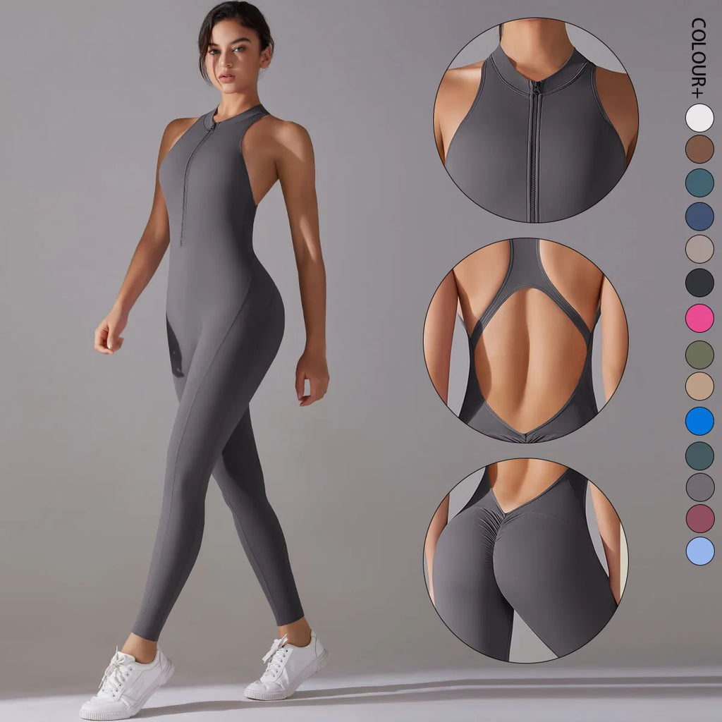 Women’s Tummy Control Sports Bodysuit