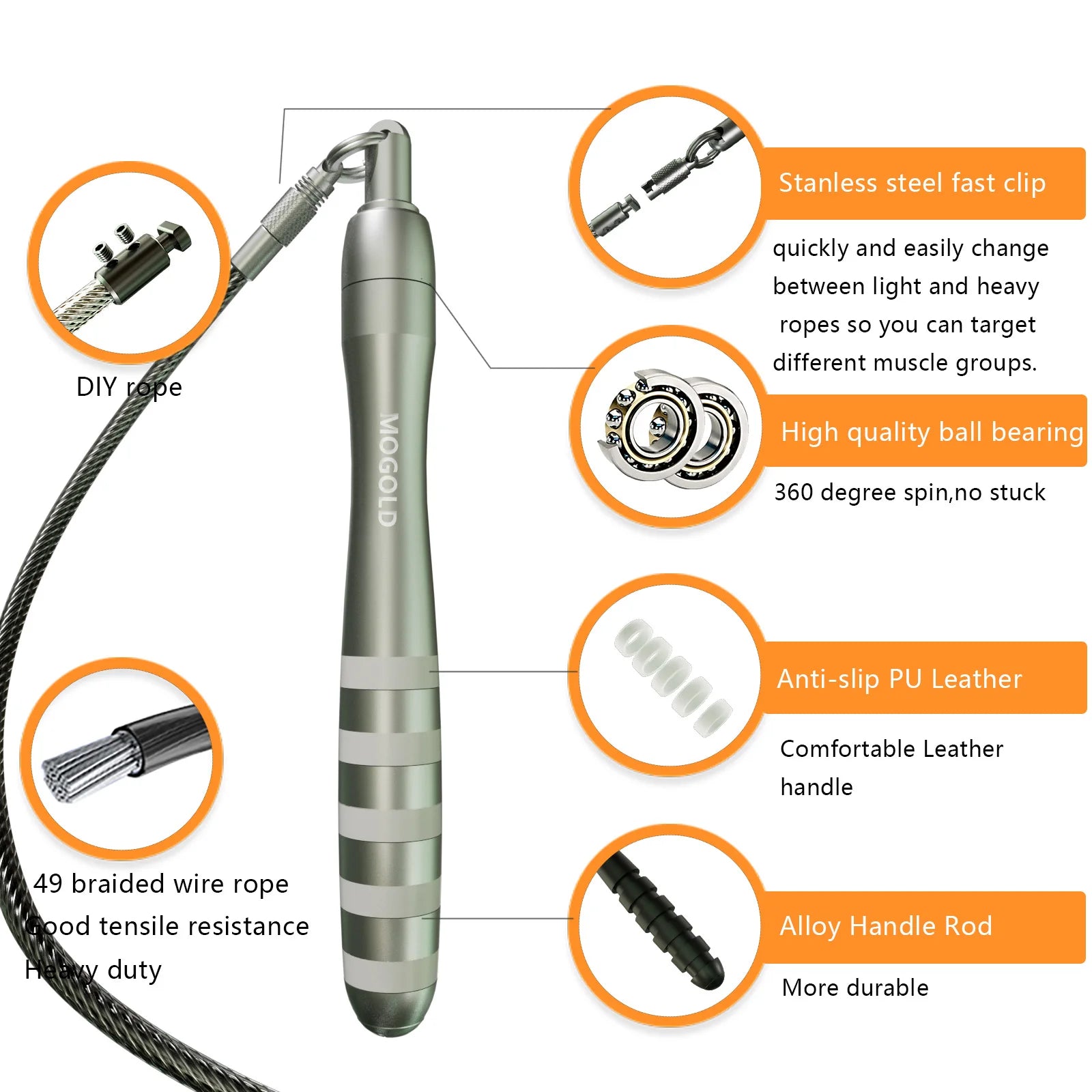 Professional Weighted Jump Rope